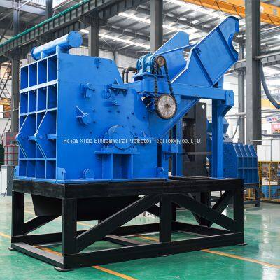 Hot Selling Waste Scrap Metal Aluminum Recycling Machine Bicycle And Waste Can Metal Hammer Mill Crusher photo-2