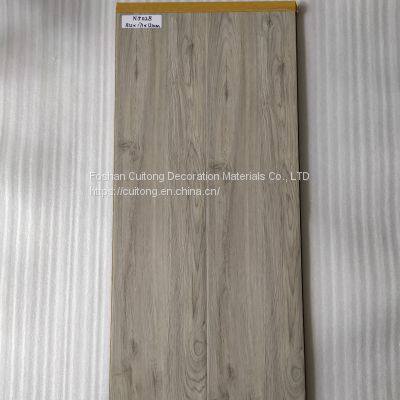 Teak Colored Wood Engineering Board Library Laminate Flooring Office Laminate Flooring Showroom Specialty Store Wood Flooring photo-3
