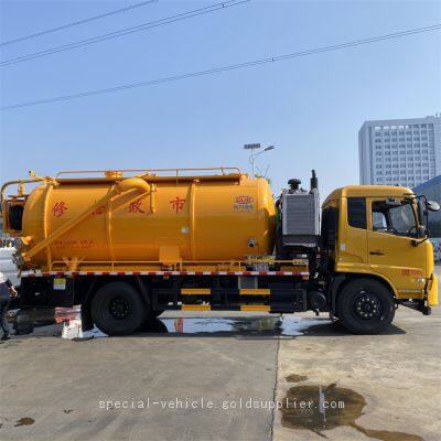15 Ton Dongfeng Sewage Pumping Truck With High-pressure Dredging Function photo-5