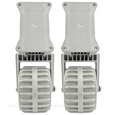 ISURE MARINE Boat Teak Decking Launching Wheels Dinghy Foldable Launch Wheels Dinghy Wheelers photo-2