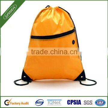 wholesale drawstring zipper bag