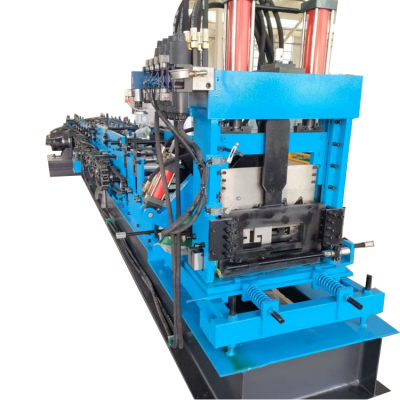 Standard Size of C Purlin Keel Lip U Channel Making Sheet Roll Forming Metal Stud and Track Machine