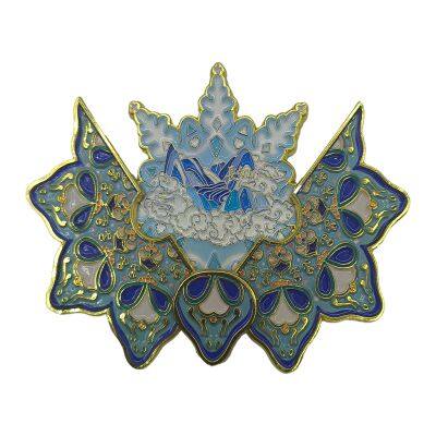 Custom Combination of Metal Refrigerator Stickers and Cultural and Creative Cartoon Character Ornaments DIY Flowing Sand City Scenic Area 3D Custom photo-3