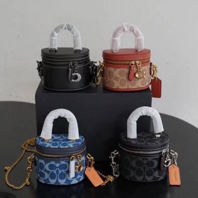 Women's Mini Crossbody Bucket Bag Fashionable Beautiful Zipper Closure Casual Shoulder Handbag for Kids Satchels