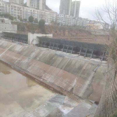 Inflatable Rubber Air Shield Dam Spillway Gate for Southeast Asia Markets