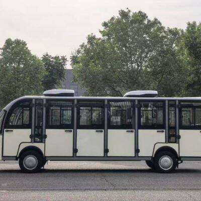 23-seater Electric Sightseeing Vehicle - Customizable Color Large-scale Scenic Area Sightseeing Vehicle photo-2