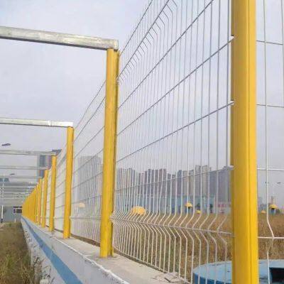 Factory Supply 3D Bend Galvanized Steel Metal Welded Wire Mesh Panel Fence/3D Curved Fence photo-5