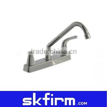 Hot sale stainless steel basin faucet dual handle