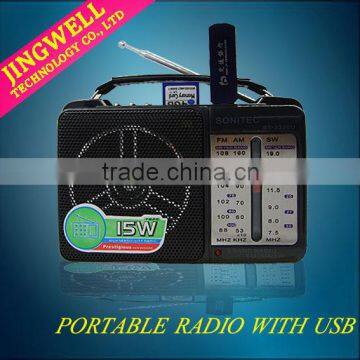 Mp3 Player Am Sw Fm Radio With USB SD card