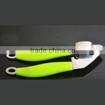 In Stock Easy Clean New Best ABS+Stainless Steel Garlic Presser Crusher Mincer 175g Garlic Clove Peeler photo-5