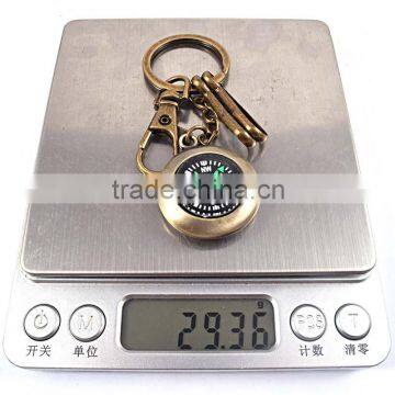 Buy Direct From China Factory Fashion Jewelry Keychain Compass Keychain photo-5