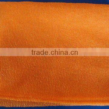 Orange japanese beauty skin cloth bubble towel