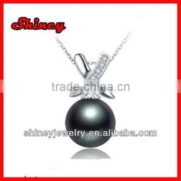 stock order !silver cheap pearl pendant