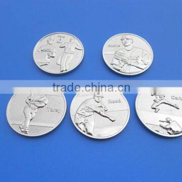 cusotmized 3D logo award coins for sport race