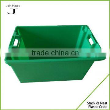 Nest stack plastic moving crate sale