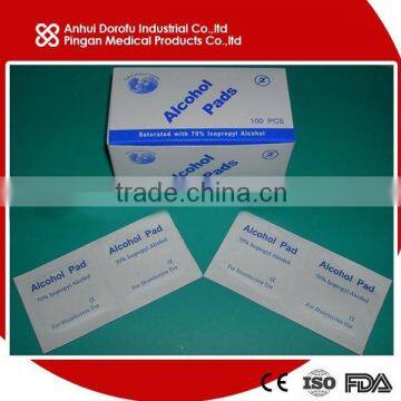 Medical Sterile Alcohol Prep Pad , sterile alcohol swabs CE ISO FDA