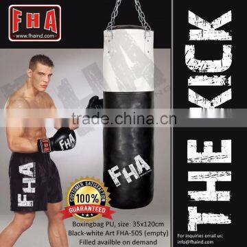 Punching Bag Boxing Bag Boxsack Sandbag Boxing Equipment Fight Gear in Leather Artificial leather PU by FHA INDUSTRIES PAKISTAN