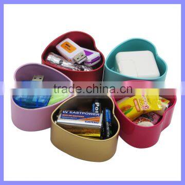 73mm x 38mm Best Choice for Candy Chocolate Factory Price Wedding Heart Tinplate Box photo-2