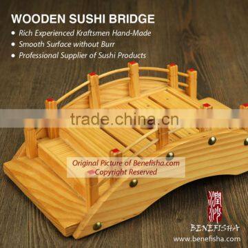 Japanese Wooden Sushi Bridge