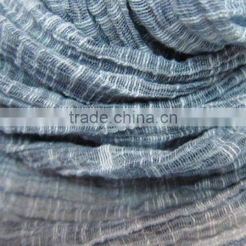 Japan Korean Quality Fashion Ladies Retro Plain Linen Cotton Pashmina Scarf photo-4