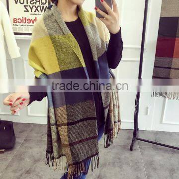 New Style Soft Warm Striped Fashion Winter Ladies Cashmere Pashmina photo-4