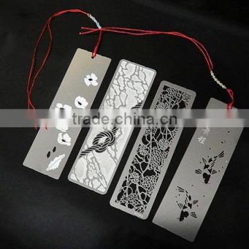 Rectangular Pierced Thin Metal bookmark