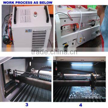 Glass Wood Metal Acrylic Laser Cutter Machine For Sale JOY1530 photo-5