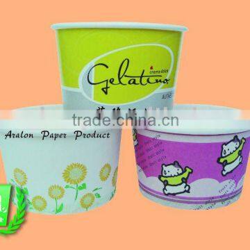 ice cream paper cup, disposable paper cup, paper cup