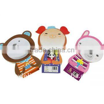 Cute Shapes Color Removable Super Sticky Notes for Office Stationery