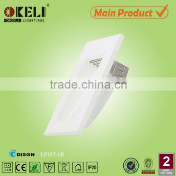 Plaster low power epistar led recessed led downlights