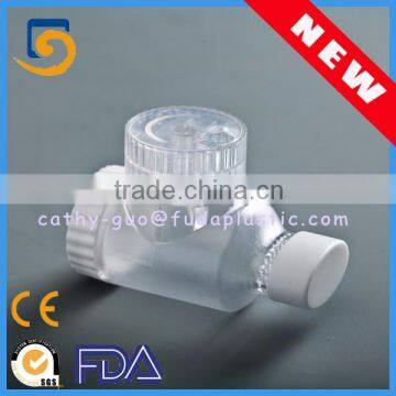 Twister dry powder inhaler medical device for asthma treatment