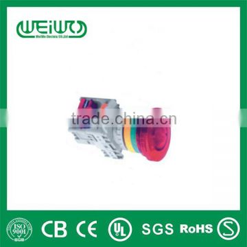 WL128BT-11DMZS good quality waterproof electrical push button switch