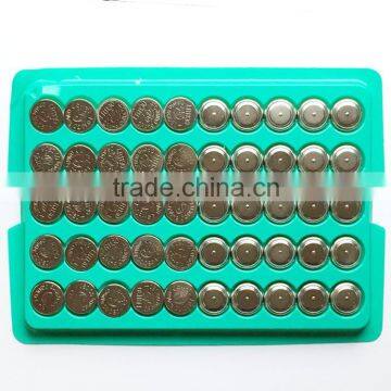 Bulk Tray 2016 CE&RoHS approval 1.5v AG10 LR1130 Alkaline Button cell battery