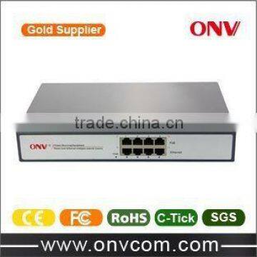 ShenZhen ONV company Best sale and good quality 4 Port PoE Injector for IP Camera