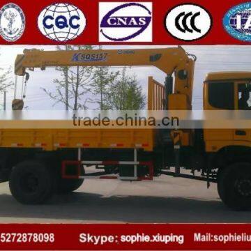 Famous Dongfeng 4x4 Truck Mounted Crane Truck With Crane