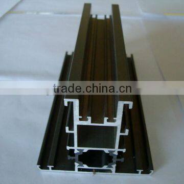 powder coating aluminum profile for window or door RAL9016