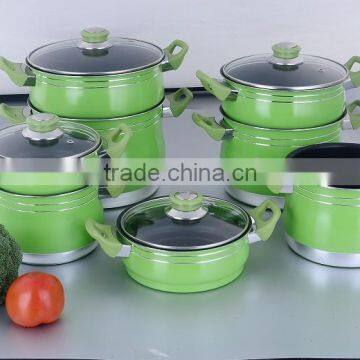 12pc ALUMINUM Non-Stick COUSCOUS POT SET (WNCM002)