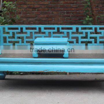 13081001 Chinese antique furniture antique carving Luohan Bed