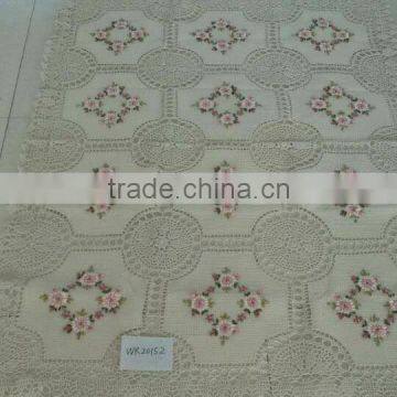 2016 New Design Crochet Oblong Oval Doily Tablecloth photo-4