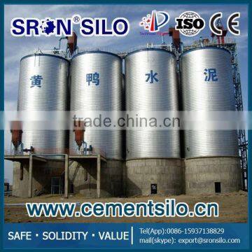 SRON Brand Steel Cement Silo with Hight Quality Cement Hopper System for Sale