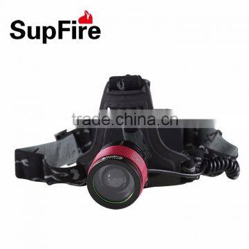 Supfire HL01 Hot Sale Headlamp Rechargeable Zoom Headlight High Quality Flashlight