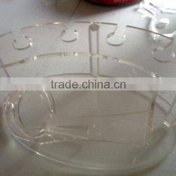 High Polished High Quality Acrylic Wine Display Rack,smooth Acrylic Wine Display Rack photo-3