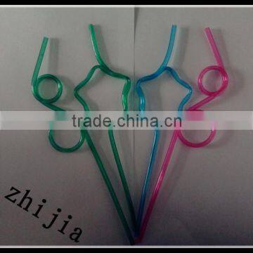 5X240MM Food grade pvc drinking straws for party supply