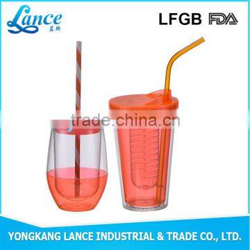 New product disposable OEM welcome logo printed plastic straw cup