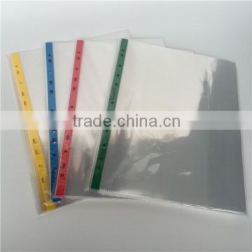 2015 China Supplier A4 Size Clear Book File Folder, Transparent File Folder, Custom Clear File