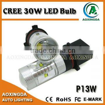 Super Bright XBD 30W Car LED Fog Light Bulb PSX26W P13W