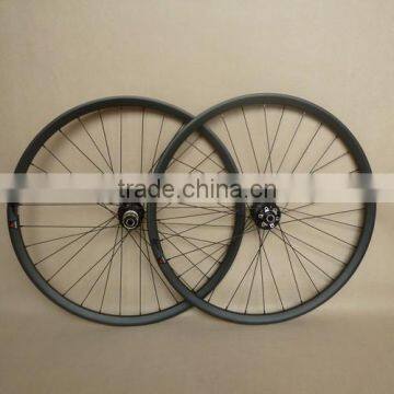 SAT specilal asembled technology 26er mtb carbon wheels 25mm wide 25mm clincher