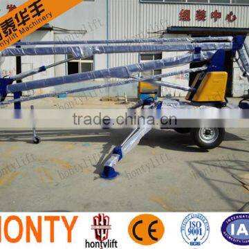 6-18m diesel power hot-selling light boom lifts/aerial work lift for sale