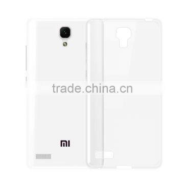 2016 New Products Factory Direct Supple Ultra Thin Transpatent Clear Custom Tpu Case for Xiaomi Redmi Note