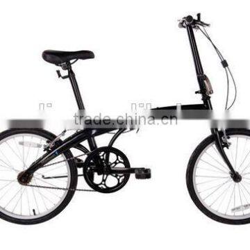 factory price hi-ten steel 20 inch single speed folded bike